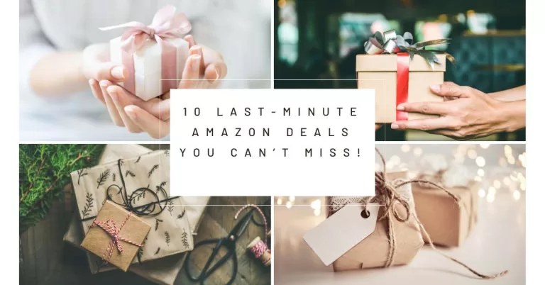 Catch Savings: 10 Last-Minute Amazon Deals You Can’t Miss!