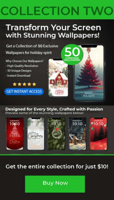 50 Christmas Smartphone Wallpapers Collection 2